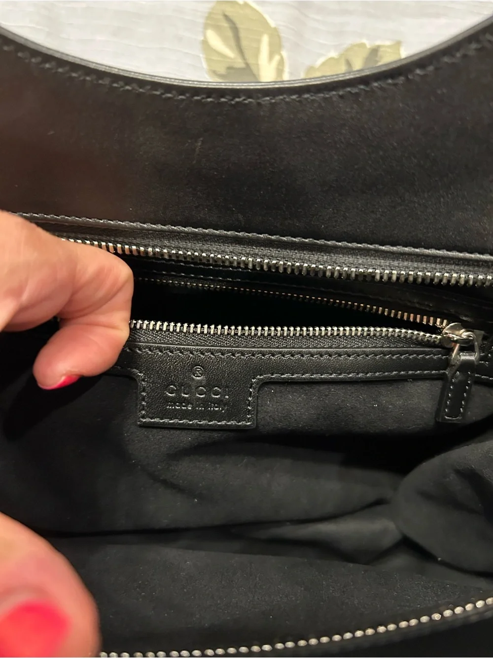 Gucci Petite GG Small Tote w/ Chain - Picture 14 of 15